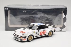 Porsche 934 Kremer Racing #65 B. Wollek / D. Pironi / M-C. Beaumont 24 Hours of Le Mans 1976 Minichamps 1:18 155766465 Fém – 6. kép a 6-ből