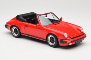 Porsche 911 930 Carrera 3.2 Cabriolet Guards Red Minichamps 1:18 110063030 Fém – 6. kép a 8-ből