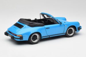 Porsche 911 930 Carrera Kabrió Kék Minichamps 1:18 100063032 Fém – 3. kép a 8-ből