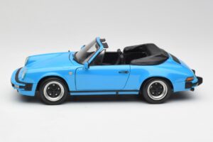 Porsche 911 930 Carrera Kabrió Kék Minichamps 1:18 100063032 Fém – 4. kép a 8-ből
