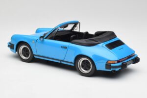 Porsche 911 930 Carrera Kabrió Kék Minichamps 1:18 100063032 Fém – 7. kép a 8-ből
