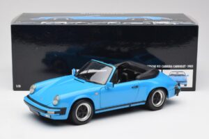 Porsche 911 930 Carrera Kabrió Kék Minichamps 1:18 100063032 Fém – 8. kép a 8-ből