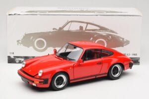 Porsche 911 930 Carrera 3.2 Guards Red Minichamps 1:18 100063021 Fém – 8. kép a 8-ből