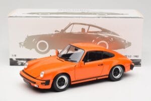 Porsche 911 930 Carrera 3.2 Signal Orange Minichamps 1:18 100063025 Fém – 8. kép a 8-ből