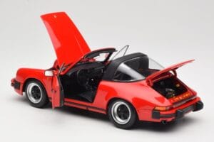 Porsche 911 930 Carrera Targa 3.2 Guards Red Minichamps 1:18 100063061 Fém – 6. kép a 9-ből