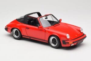 Porsche 911 930 Carrera Targa 3.2 Guards Red Minichamps 1:18 100063061 Fém – 7. kép a 9-ből