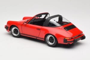 Porsche 911 930 Carrera Targa 3.2 Guards Red Minichamps 1:18 100063061 Fém – 8. kép a 9-ből