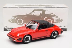 Porsche 911 930 Carrera Targa 3.2 Guards Red Minichamps 1:18 100063061 Fém – 9. kép a 9-ből