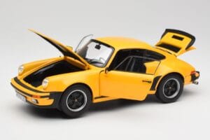 Porsche 911 930 Turbo 3.0 Sárga Norev 1:18 187579 Fém – 2. kép a 8-ből