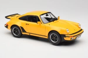 Porsche 911 930 Turbo 3.0 Sárga Norev 1:18 187579 Fém – 6. kép a 8-ből