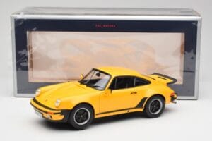 Porsche 911 930 Turbo 3.0 Sárga Norev 1:18 187579 Fém – 8. kép a 8-ből