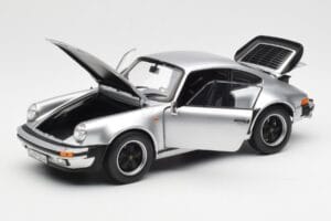 Porsche 911 930 Turbo 3.3 Ezüst Norev 1:18 187574 Fém – 2. kép a 8-ből