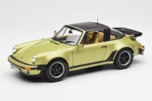 Porsche 911 930 Turbo Targa Zöld Metál Norev 1:18 187526 Fém – 3. kép a 10-ből