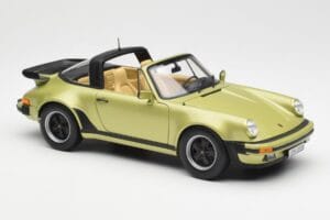 Porsche 911 930 Turbo Targa Zöld Metál Norev 1:18 187526 Fém – 8. kép a 10-ből