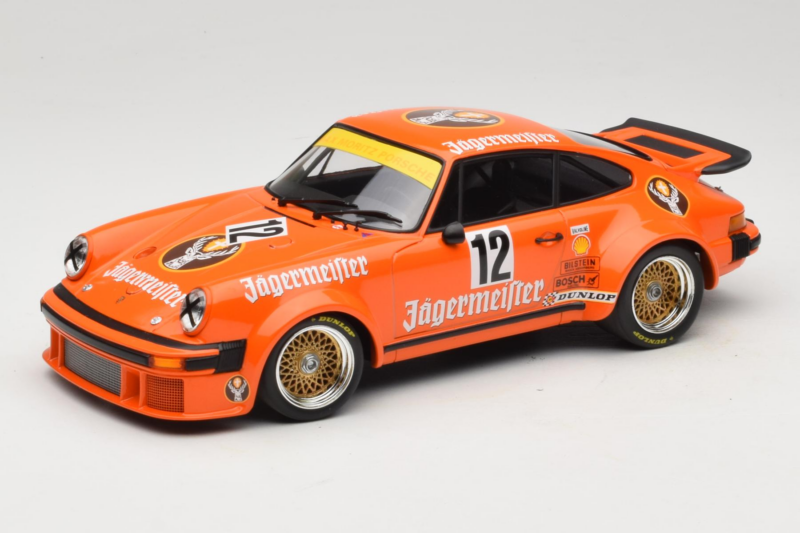 Porsche 911 934 Jagermeister #12 H. Kelleners Winner ADAC Eifelrennen DRM 1976 Minichamps 1:18 155766412 Fém