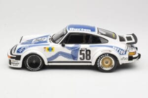 Porsche 911 934 #58 B. Wollek / P. Gurdjian Kremer Racing Winners Group 4 24 Hours of Le Mans 1977 Minichamps 1:18 155776458  – 3. kép a 6-ből