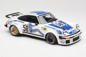 Porsche 911 934 #58 B. Wollek / P. Gurdjian Kremer Racing Winners Group 4 24 Hours of Le Mans 1977 Minichamps 1:18 155776458  – 4. kép a 6-ből