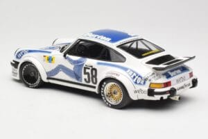 Porsche 911 934 #58 B. Wollek / P. Gurdjian Kremer Racing Winners Group 4 24 Hours of Le Mans 1977 Minichamps 1:18 155776458  – 5. kép a 6-ből