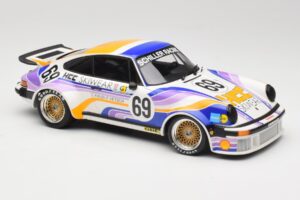 Porsche 911 934 Schiller Racing Team #69 R. Haldi / H. Vetsch 24 Hours of Le Mans 1976 Minichamps 1:18 155766469 Fém – 4. kép a 6-ből