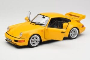 Porsche 911 964 3.8 RS Speed Yellow Solido 1:18 S1803401 Fém – 2. kép a 7-ből
