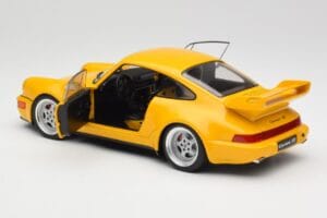 Porsche 911 964 3.8 RS Speed Yellow Solido 1:18 S1803401 Fém – 4. kép a 7-ből
