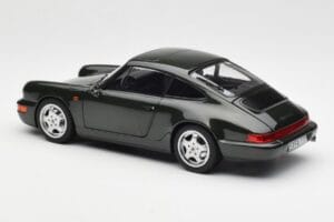 Porsche 911 964 Carrera 4 Zöld Metál Norev 1:18 187321 Fém – 7. kép a 8-ből
