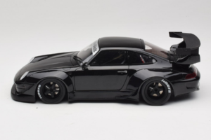 Porsche 911 964 RWB Fekete GT Spirit 1:18 GTS005KJ Gyanta – 3. kép a 6-ből