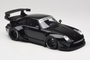 Porsche 911 964 RWB Fekete GT Spirit 1:18 GTS005KJ Gyanta – 4. kép a 6-ből