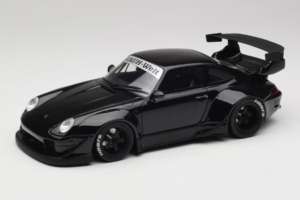 Porsche 911 964 RWB Fekete GT Spirit 1:18 GTS005KJ Gyanta