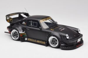 Porsche 911 964 RWB Stella Artois Bumper Delete GT Spirit 1:18 GT918 Gyanta – 4. kép a 6-ből