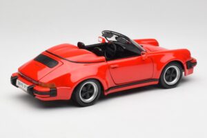 Porsche 911 964 Speedster Piros Maisto 1:18 37800-M2 Fém – 3. kép a 8-ből