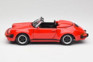 Porsche 911 964 Speedster Piros Maisto 1:18 37800-M2 Fém – 4. kép a 8-ből
