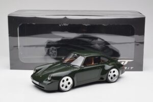 Porsche 911 964 Strosek Mega 30 Tölgyfa Zöld Metál GT Spirit 1:18 GT482 Gyanta – 6. kép a 6-ből