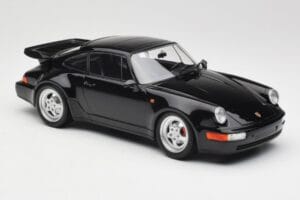 Porsche 911 964 Turbo Bad Boys Fekete Minichamps 1:18 155069104 Fém – 4. kép a 6-ből