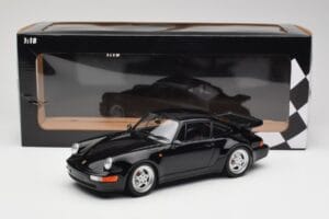 Porsche 911 964 Turbo Bad Boys Fekete Minichamps 1:18 155069104 Fém – 6. kép a 6-ből