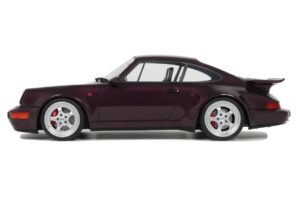 Porsche 911 964 Turbo S Lila GT Spirit 1:18 GT499 Gyanta – 3. kép a 5-ből
