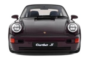 Porsche 911 964 Turbo S Lila GT Spirit 1:18 GT499 Gyanta – 4. kép a 5-ből