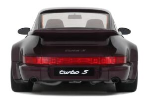 Porsche 911 964 Turbo S Lila GT Spirit 1:18 GT499 Gyanta – 5. kép a 5-ből