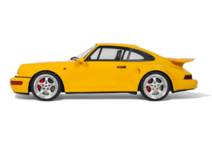 Porsche 911 964 Turbo S Speed Yellow GT Spirit 1:8 GTS801701 Gyanta – 3. kép a 5-ből
