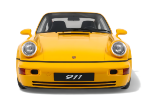 Porsche 911 964 Turbo S Speed Yellow GT Spirit 1:8 GTS801701 Gyanta – 4. kép a 5-ből