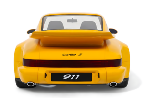 Porsche 911 964 Turbo S Speed Yellow GT Spirit 1:8 GTS801701 Gyanta – 5. kép a 5-ből