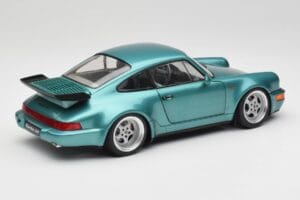 Porsche 911 964 Turbo Wimbledon Green Metallic Solido 1:18 S1803407 Fém – 3. kép a 8-ből