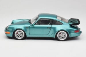 Porsche 911 964 Turbo Wimbledon Green Metallic Solido 1:18 S1803407 Fém – 4. kép a 8-ből
