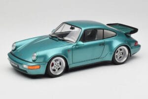 Porsche 911 964 Turbo Wimbledon Green Metallic Solido 1:18 S1803407 Fém