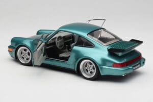 Porsche 911 964 Turbo Wimbledon Green Metallic Solido 1:18 S1803407 Fém – 5. kép a 8-ből