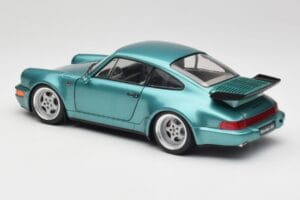Porsche 911 964 Turbo Wimbledon Green Metallic Solido 1:18 S1803407 Fém – 7. kép a 8-ből