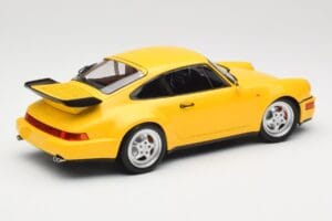 Porsche 911 964 Turbo Sárga Minichamps 1:18 155069100 Fém – 2. kép a 6-ből