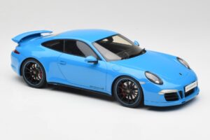 Porsche 911 991 Carrera 4S Aerokit Kék GT Spirit 1:18 GT085 Gyanta – 4. kép a 6-ből