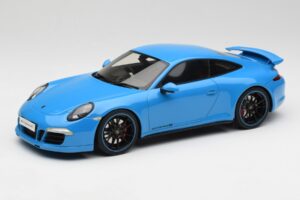 Porsche 911 991 Carrera 4S Aerokit Kék GT Spirit 1:18 GT085 Gyanta