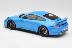 Porsche 911 991 Carrera 4S Aerokit Kék GT Spirit 1:18 GT085 Gyanta – 5. kép a 6-ből